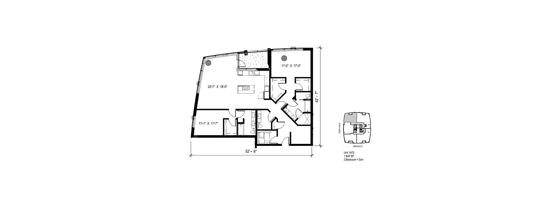 Floor layout diagram